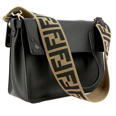 fendi first bag chain strap|Fendi crossbody strap shoulder bags.